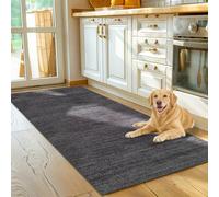 Voxirum Hallway Runner Rug Carpet Runners for Hallways Non Slip Carpet Runner Washable Kitchen Runner Mat Large Runner Rugs for Hallway Absorbent Carpet Floor Mat Entryway Runner Rug Black 80 x 100cm