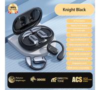 Voxis M75 Black AI translator headset supports real-time translation in 150 languages and is suitable for study, travel, and business.