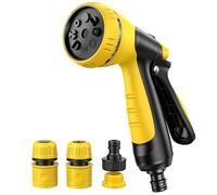 VOXON Hose Pipe Spray Gun with 8 Adjustable Patterns, Garden Hose Spray Gun High Pressure Hose Gun Perfect for Car, Pet Washing, Cleaning and Garden Watering