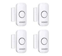 VOXON Wireless Magnetic Door and Window Alarm Sensor 2 Pack 2 Modes Window Door Burglar Alarm with LOUD 120 DB for Kids Safety Home Shop Security