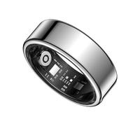 VoxorAI SY02 silver 8# Call Reminder, Heart Rate, Blood Oxygen, Sleep, Exercise Monitoring, Video Browsing, Remote Care Smart Ring