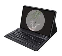 VoxShell Case for Honor Pad X8A 11 inch 2024/Honor Pad X8B 11 inch 2026,Detachable Wireless Bluetooth Cube Keys Keyboard,Flip Leather Cover (Black)