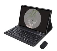 VoxShell Case for Honor Pad X8A 11 inch 2024/Honor Pad X8B 11 inch 2026,Detachable Wireless Bluetooth Cube Keys Keyboard,Flip Leather Cover With Mouse (Black)