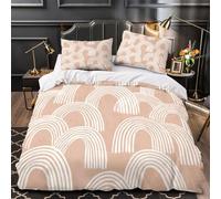 VOXYTMLWG 3D Design Printed 3 Pcs Bedding Set Bedroom Decor Super Rainbow s Quilt Cover Machine Washable Easy Care for Kids,Teens,Adults Modern Minimalist Duvet Cover Single（135x200cm）