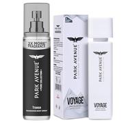 Voyage Amazon Woods Perfume, 120ml&Park Avenue Pure Collection Trance Fragrance Body Spray for Men, 135ml