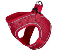 Voyage Dog Harness, Small - Anti Pull, Escape Proof Harness, Lightweight & Durable, Reflective Trim, Breathable Padded Mesh, Easy Fit, Lead Attachment - Small, Red