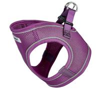 Voyage Dog Harness, X-Small - Anti Pull, Escape Proof Harness, Lightweight & Durable, Reflective Trim, Breathable Padded Mesh, Easy Fit, Lead Attachment - Extra Small, Purple