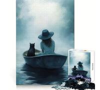 Voyage Into Mystery Jigsaw Puzzles 1000 Piece for Teenagers Focus Training Happy Idle Time Tight Join Lovely Gift (38x52cm)