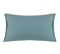 Voyage Maison Alfresco Outdoor Cushion - Water Resistant Oxford Border Modern Country Style (Teal - 30x50cm)