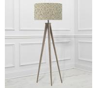 Voyage Maison Aratus Floor Lamp With Aura Eva Lampshade in Light Beige Voyage Maison Light Beige
