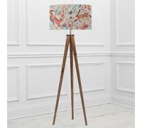 Voyage Maison Aratus Floor Lamp With Leaping into the Fauna Eva Lampshade in Off-White Voyage Maison Off-White