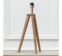 Voyage Maison Aratus Wooden Table Lamp Base Only - Brown