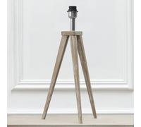 Voyage Maison Aratus Wooden Table Lamp Base Only - Grey