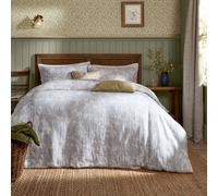 Voyage Maison Braeflower Reversible 100% Cotton Duvet Cover Set in Pale Blue | Size: Double Voyage Maison Pale Blue Double