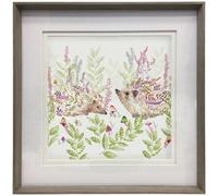 Voyage Maison Buttons and Ginger Nut Linen Framed Print