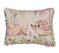 Voyage Maison Buttons & Ginger Animal Loop Edge Cushion in Natural Voyage Maison Natural