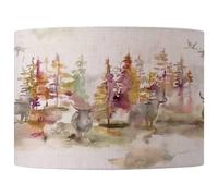 Voyage Maison Caledonian Linen Eva Animal Lampshade in Light Beige | Size: 30 cm diameter x 21 cm high Voyage Maison Light Beige 30 cm diameter x 21 cm high