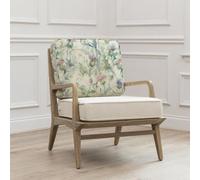 Voyage Maison Cirsium Damson Printed Idris Armchair