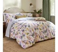Voyage Maison Cluaran Duvet Cover Set - Highland Thistle Watercolour Country Cotton (Multicolour - King)