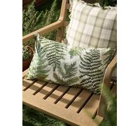 Voyage Maison Elowen Outdoor Polyester Filled Cushion - Botanical Water Resistant Decorative Pillow (Moss - 30x50cm)