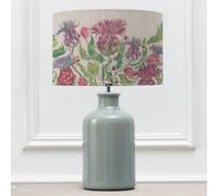 Voyage Maison Elspeth Table Lamp With Fairytale Bristle Eva Lampshade in Blue Voyage Maison Blue