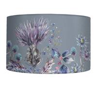 Voyage Maison Elysium Eva Floral Lampshade in Teal | Size: 40 cm diameter x 25 cm high Voyage Maison Teal 40 cm diameter x 25 cm high