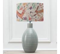 Voyage Maison Epona Table Lamp With Leaping Into The Fauna Eva Lampshade in Blue Voyage Maison Blue
