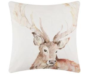 Voyage Maison Gregor Stag Outdoor Cushion - Water-Resistant UV-Protected Majestic Deer Design (Multicolour - 43x43cm)
