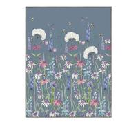 Voyage Maison Hermione Bluebell Framed Canvas - 181cm x 140cm