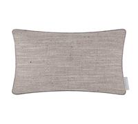 Voyage Maison Jedburgh Feather Filled Cushion - Herringbone Textured Woven Artisan Country Décor (Nut - 30x50cm)
