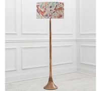Voyage Maison Kinross Floor Lamp With Leaping into the Fauna Eva Lampshade in Brown Voyage Maison Brown