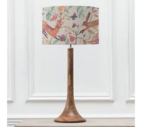 Voyage Maison Kinross Tall Table Lamp With Leaping Into The Fauna Eva Lampshade in Brown Voyage Maison Brown