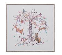 Voyage Maison Leaping Into the Fauna Stone Framed Canvas