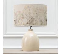 Voyage Maison Leura Table Lamp With Enchanted Forest Eva Lampshade in Cream Voyage Maison Cream