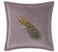 Voyage Maison Mayura Animal Oxford Cushion in Lavender | Size: 55 cm x 55 cm Voyage Maison Lavender 55 cm x 55 cm