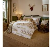 Voyage Maison Moorland Stags 100% Cotton Reversible Duvet Cover Set | Size: King Voyage Maison Multicolor King