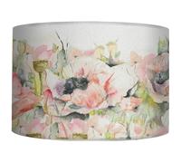 Voyage Maison Papavera Eva Floral Lampshade in Raspberry | Size: 30 cm diameter x 21 cm high Voyage Maison Raspberry 30 cm diameter x 21 cm high