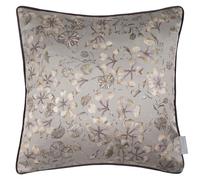Voyage Maison Philipa Feather Filled Cushion - Botanical Watercolour Floral Bird Luxury Décor (Viola - 50x50cm)