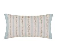Voyage Maison Primavera Feather Filled Cushion - Watercolour Floral Printed Spring Oxford Trim Décor (Multicolour - 30x50cm)