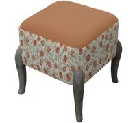 Voyage Maison Ralf Elai Terracotta Printed Footstool