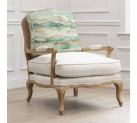 Voyage Maison Russet Shores Printed Florence Chair in Light Oak Voyage Maison Light Oak