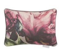 Voyage Maison Sennen Feather Filled Cushion - Piped Marie Burke Floral Decorative Pillow (Fuchsia - 25x35cm)