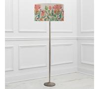 Voyage Maison Solensis Floor Lamp With Enchanting Thistle Eva Lampshade in Grey Voyage Maison Grey