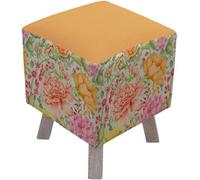 Voyage Maison Toby Idalia Duck Egg Printed Footstool