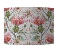 Voyage Maison Varys Eva Floral Lampshade D30cm in Burnt Orange | Size: 30 cm diameter x 21 cm high Voyage Maison Burnt Orange 30 cm diameter x 21 cm high