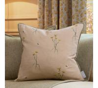 Voyage Maison Voyage Allimore Printed Piped Feather Filled Cushion, Blossom, 50 X 50Cm