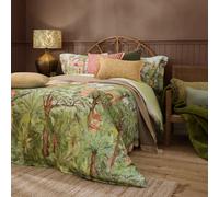 Voyage Maison Voyage Eden Ruins 100% Cotton Printed Duvet Cover Set, Green, Super King