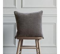 Voyage Maison Voyage Haze Embroidered Feather Filled Cushion, Iron, 50 X 50Cm