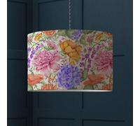 Voyage Maison Voyage Idalia Eva Printed Lamp Shade, Fuschia, (D) 40Cm