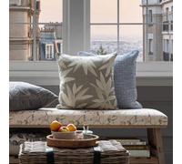 Voyage Maison Voyage Silverwood Printed Feather Filled Cushion, Frost, 50 X 50Cm